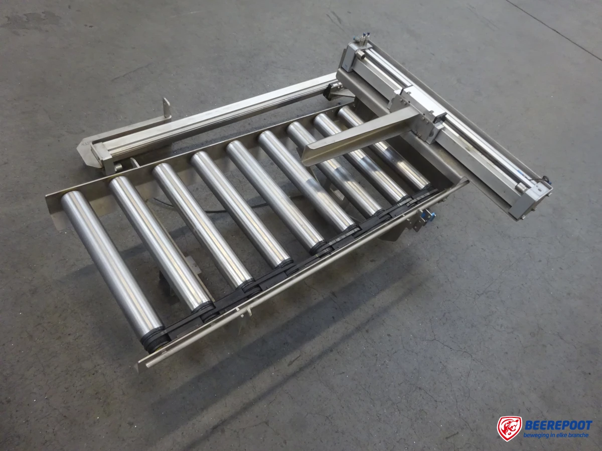 Rollenbaan, drive, RVS